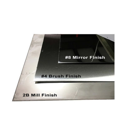 Un bon prix. SS304 SS304L Plaque en acier inoxydable pour décoration et fabrication en ligne
