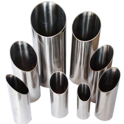Un bon prix. Pipe en acier inoxydable brillant soudé 304 316 8 mm~480 mm de diamètre en ligne