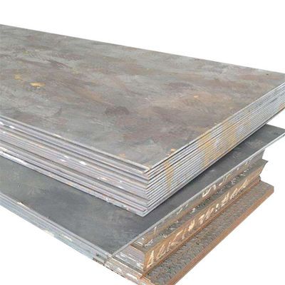 Un bon prix. 6 mm 8 mm ASTM 1023 1020 Plaque d'acier Q235B Plaque d'acier au carbone A36 A283 en ligne
